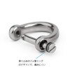 TISUR Key Ring Titanium D-Ring Key Car Motorcycle Keychain Cute