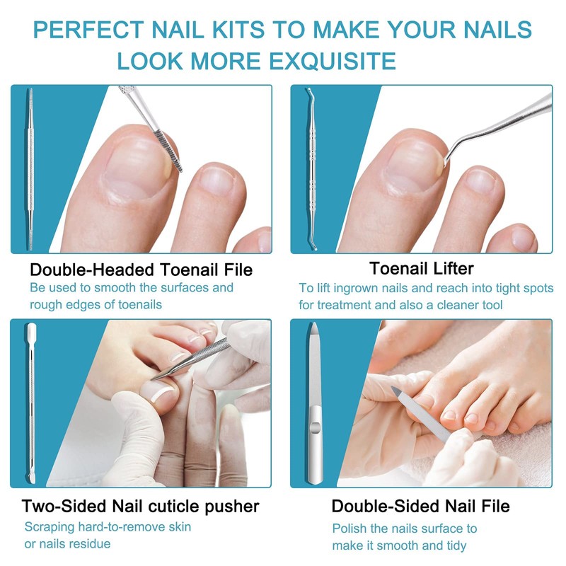 Toenail Clippers for Thick Nails & Ingrown Nails for Women
