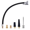6pcs Tire Inflator Hose Adapter Kit, Quick Connect Car Tire