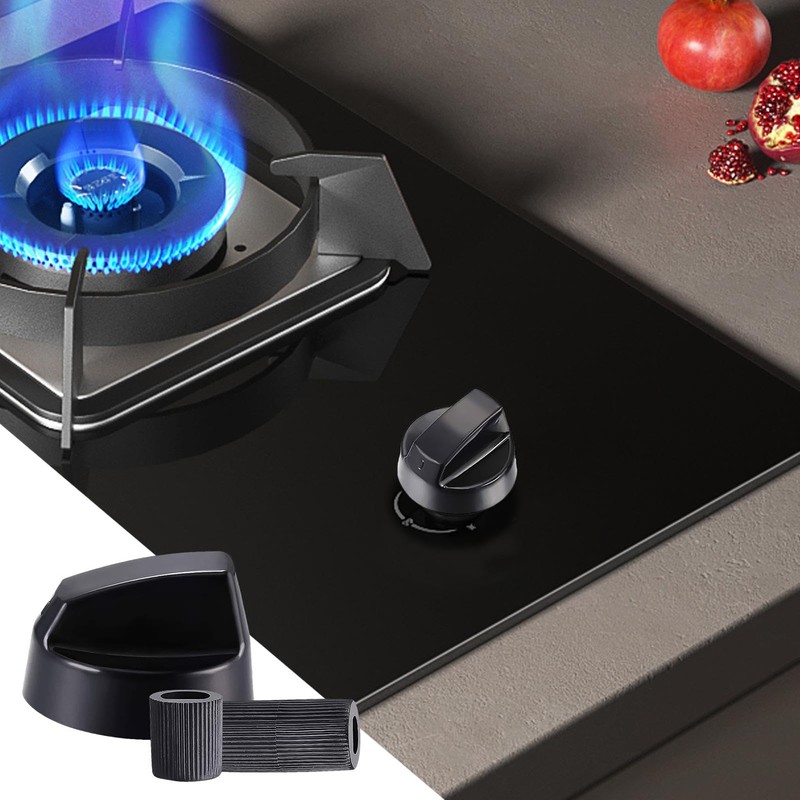 Control Knobs Replacement,4X Kitchen Burner Replace - Thermostat Stove Knob