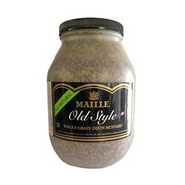 Maille Old Syle Dijon Mustard, Whole Grain - 8.6# Jar