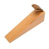 6pcs Door Stopper Wedge Polished Glossy Compact Wooden Firefighter Door
