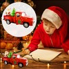 Adorno Coche Antiguo Decorado para Navidad, Decoraciones Navideñas Casa