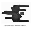 Heated Knee Brace Wrap 3 Levels Reduce Arthritis Pain Heated