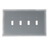 GlassAlike® Quad Toggle/Switch | Premium 3/16" Thick Acrylic Mirror Wall