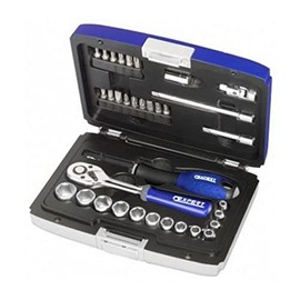 Britool E194672B 1/4-inch Socket Drive Set (34 Pieces)