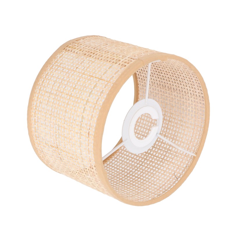 Rattan Lamp Shade Replacement Woven Basket Chandelier Vintage Hanging Table