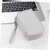KOMBIUDA Multi Functional Electronic Organizer Bag Double Layer Cable Storage