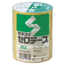 Sekisui Cellotape #252 24x35 5 Rolls C252X65