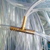 Joywayus Hose Reduce Barb Tee 5/16"x1/2"x5/16" 3 Way Union Fitting