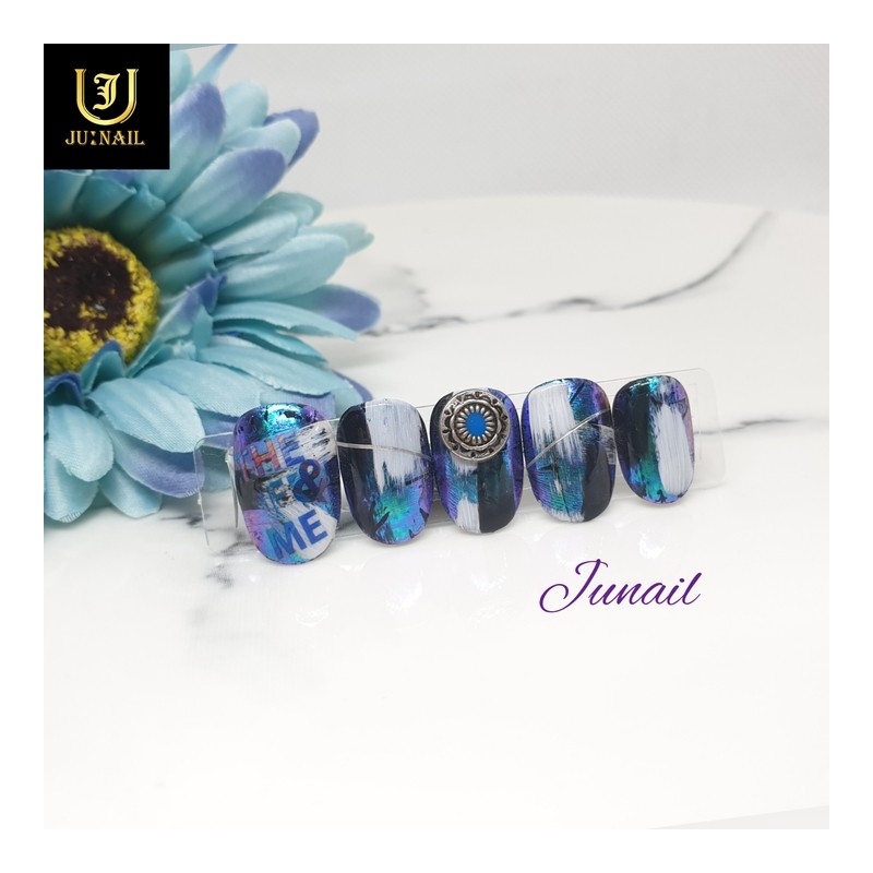 Building Forest Handmade Nail Tips - Short Oval / 빌딩숲