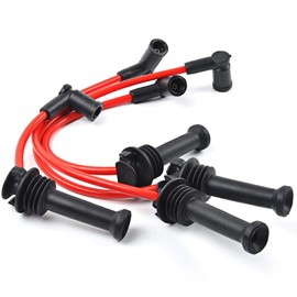 OTUAYAUTO 4 x Ignition Cable for Focus 2, Fiesta 4 5 6, Fusion