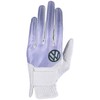 LEZAX VWGL-9054 Volkswagen Golf Gloves Ambidextrous Men's Golf Gloves, White,