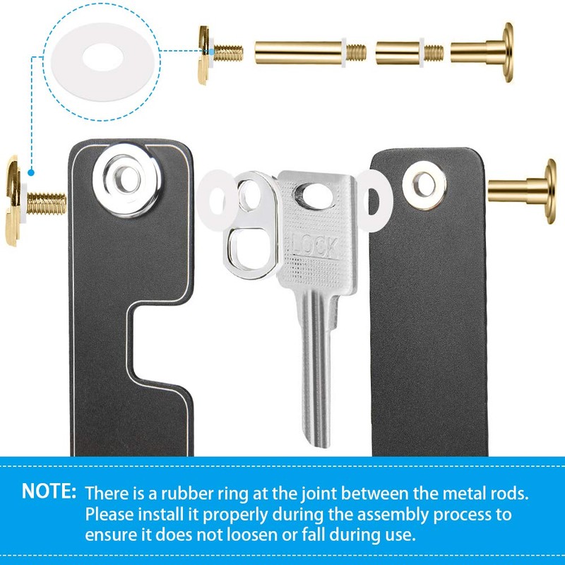 flintronic Key Organizer, Pocket Smart Key Organizer, Adjustable Zinc Alloy