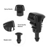 ACROPIX Front Windshield Wiper Nozzles Kit for Dodge Grand Caravan