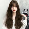 Loose wave full wig long hair brown (WFLORHG) / 루즈 웨이브 통가발 긴머리 브라운 (WFLORHG)