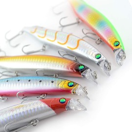 Floating Lipless Minnow F125 22g Set of 5 Lure Set