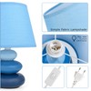 Urban Lifestyle Lina Bedside Lamp (Blue) Table Lamp Ceramic Table