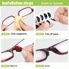 Gdnmpat Eyeglass Nose Pads, Anti Slip Nose Pads for Glasses