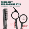 Eyebrow Trimming Scissors with Combs, Eyebrow Cutter Hair Removal Eyebrow