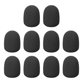 Cubilux Foam Windscreen for Headset Mic,Foam Windscreen for Cloud Mix Astro A10/A20/A30/A40/A50 Boom Mic - High-Quality Noise Reduction Cover for Headset Mic-10 Pack