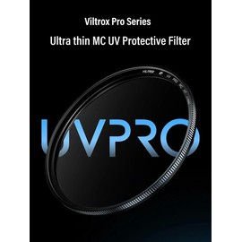 VILTROX 82mm MC UV Camera Lens Protection Filter,Ultra Slim 18 Layers Multi Coated High Definition Lens Filter for Canon Nikon Sony Fuji Camera Lens