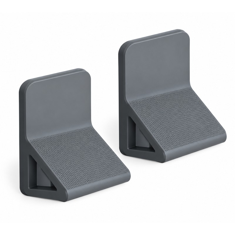 Bathroom Foot Rest for Body Cleaning – Freestanding Plastic Single-Tier