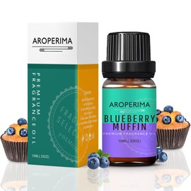 AROPERIMA Blueberry Muffin Fragrance Oil, Premium Grade Scented Oil for Aroma Diffusers, Perfume, Candle and Soap Making - 10ml