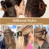 8 PCS Medium Hair Claw Clips for Women Girls, Cute