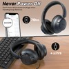 BERIBES Upgraded Hybrid Active Noise Cancelling Headphones with Transparent Modes,70H