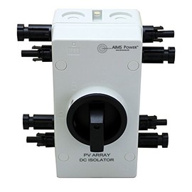 Aims Power Solar PV DC Interruptor de desconexión rápida 1000 V 64 Amp