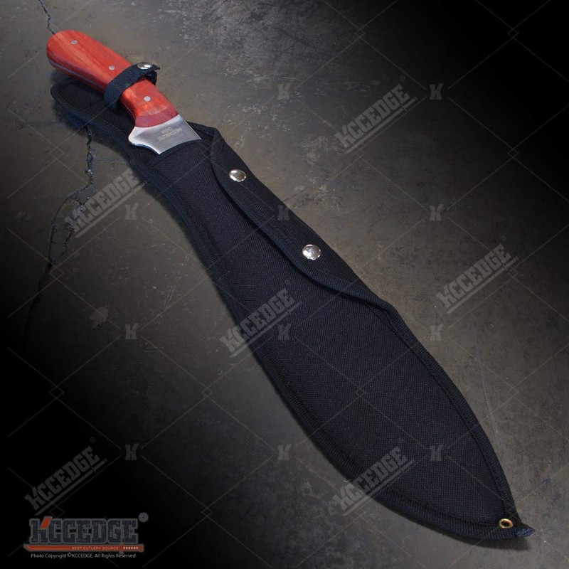 KCCEDGE BEST CUTLERY SOURCE 19" Full Tang KUKRI Machete Stainless