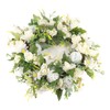Gardenia Wreath American Holiday Home Decoration Door Hanging