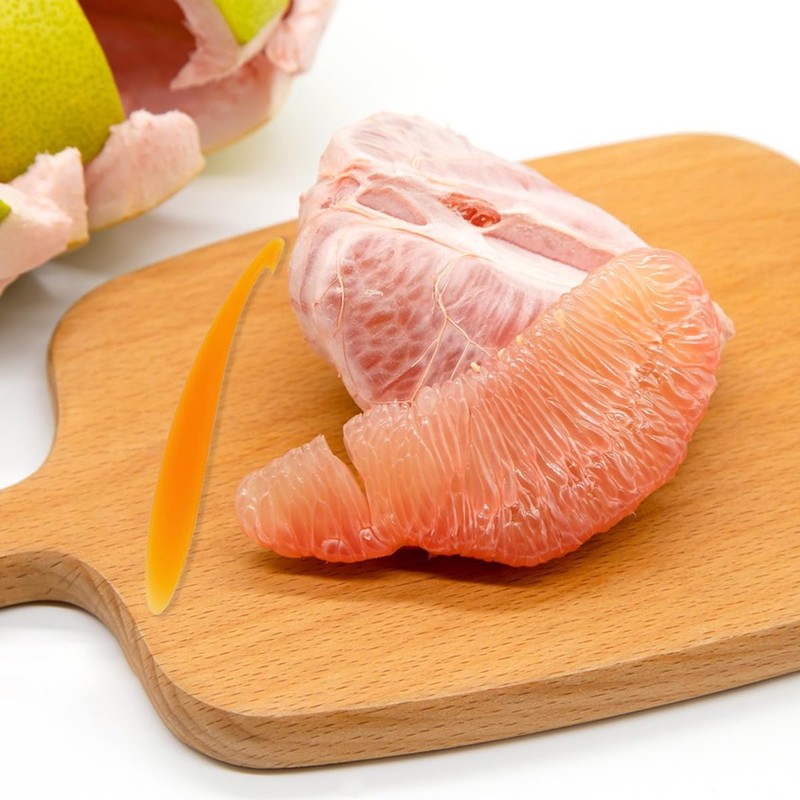 3Pcs Plastic Orange Peeler Long-Handle Orange Peeler Tool for Mango