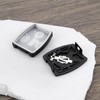 SG Store 2Pcs 2 Button Key Shell Fob Pad Compatible
