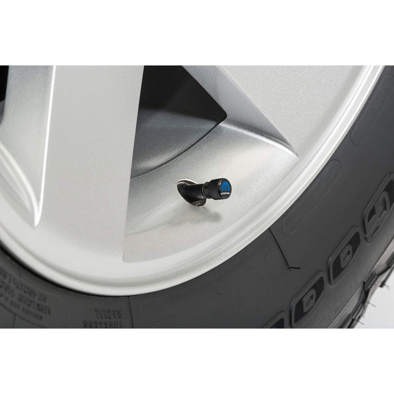 iPick Image for Mopar in Black on Black Aluminum Tire