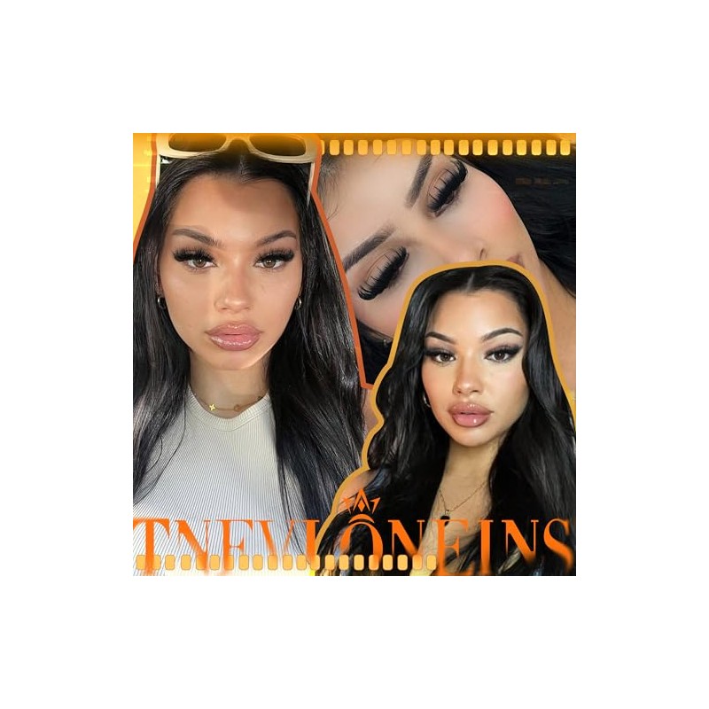 Fluffy Lash Clusters with Spikes 200D+260D+300D Cluster Eyelash Extensions Thick