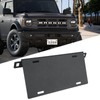 LINKCRO Front License Plate Frame for Ford Bronco, Aluminum Alloy