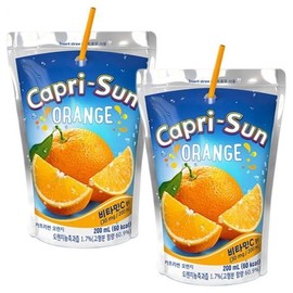 Sellerhub 카프리썬 오렌지 200ml x 20입 (10입x2박스) (S46121740) Capri Sun Orange 200ml x 20 (10 packs x 2 boxes) (S46121740)