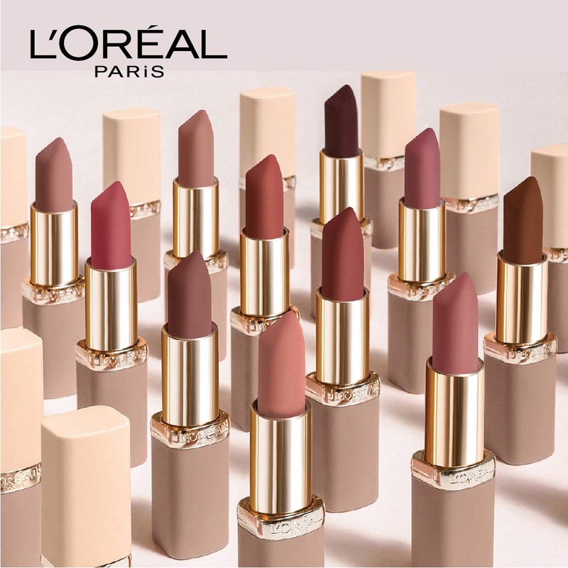 L'Oreal Paris Lip Colorish Moist Mat N Freeza Nude Collection
