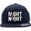 Snapback Navy USA Steph Curry Night Night Logo Hat
