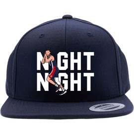 Snapback Navy USA Steph Curry Night Night Logo Hat