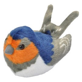 Wild Republic 19595 13-16 cm Barn Swallow with Real Bird Calls Plush Toy