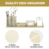 SUPEASY Pen Holder for Desk, 6 Piece Mesh Desk Organizer