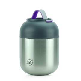 Minimal Stainless Steel Vacuum Insulated Food Jar V2 (24oz, Classic)