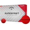 Callaway Golf Superfast Bold Red AlignXL Golf Balls - 15