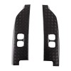 carcartrim-2022 Gloss Black ABS Rear Tail Light Cover Trim For