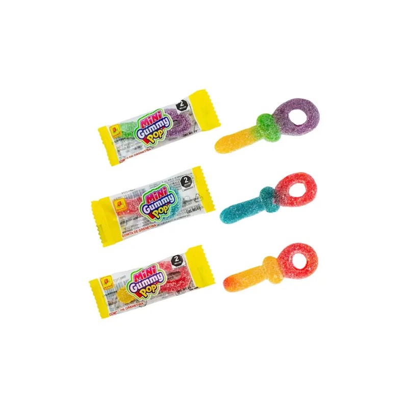 Gummy Pop Gomita Frutal De La Rosa 25pz 325g