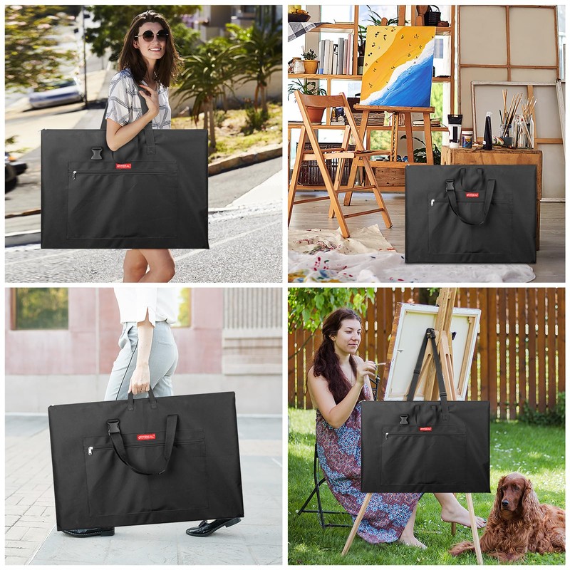 GOTIDEAL Large Art Portfolio Bag, 36x48 Inches Waterproof Art Portfolio