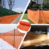 4'x100' Safety Fence with Reflective Strips, Orange Construction Barrier Fence